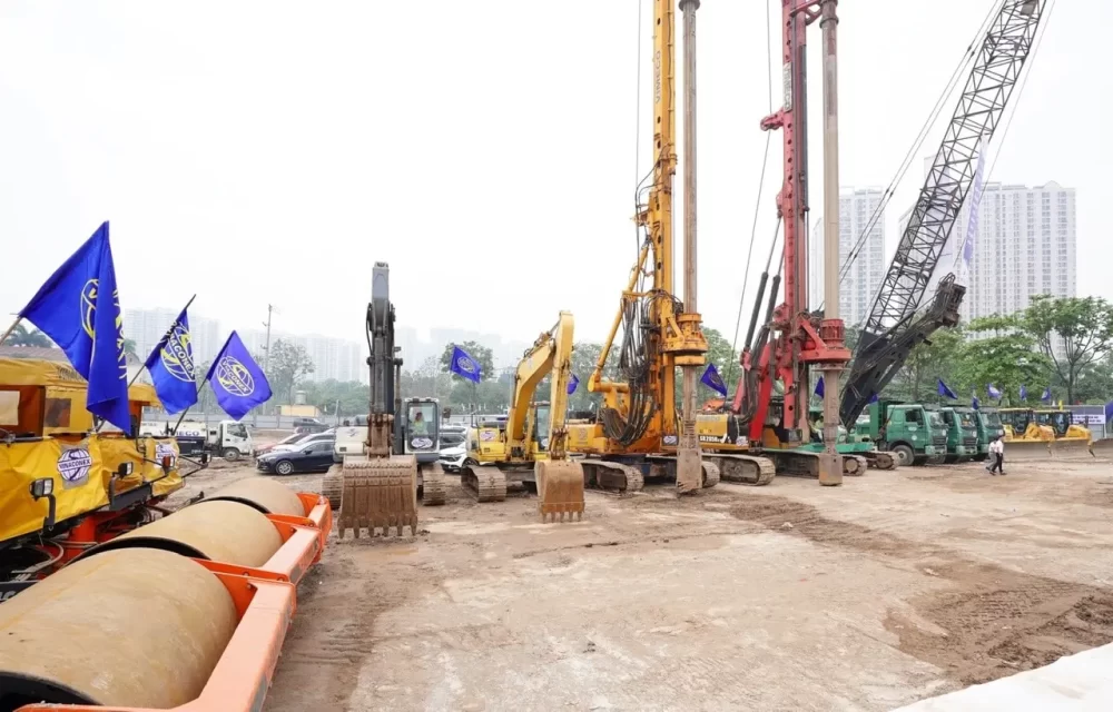 Hà Nội khởi công nút giao vành đai 3,5 2.384 tỉ 1 Khoi Cong Nut Giao Vanh Dai 3 5