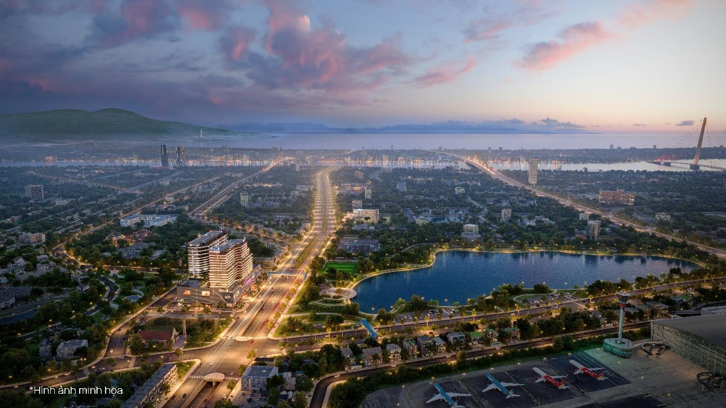 TTC Plaza Đà Nẵng tọa lạc tại trục đường Điện Biên Phủ sầm uất bậc nhất trung tâm thành phố