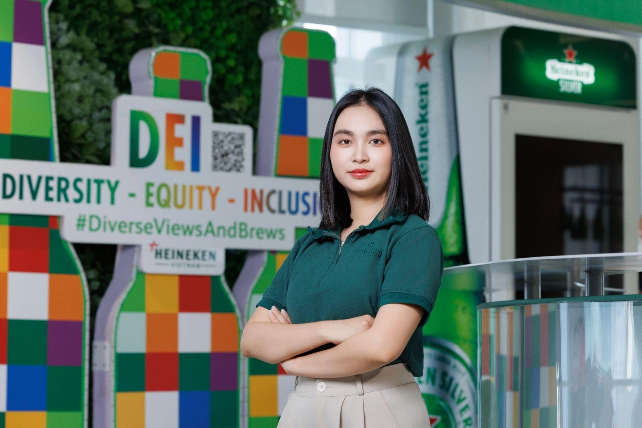 Hoàng Ngân - đại diện thế hệ trẻ tại HEINEKEN Việt Nam với tinh thần không ngại khó cùng khao khát chinh phục bản thân