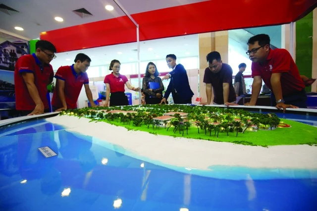 Doanh nghiệp bất động sản là một thành phần đặc biệt trong khối kinh tế tư nhân. Ảnh: Tin Nhanh Chứng Khoán
