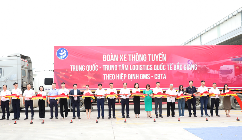 Bắc Giang đẩy mạnh logistics quốc tế, mở rộng kết nối ASEAN