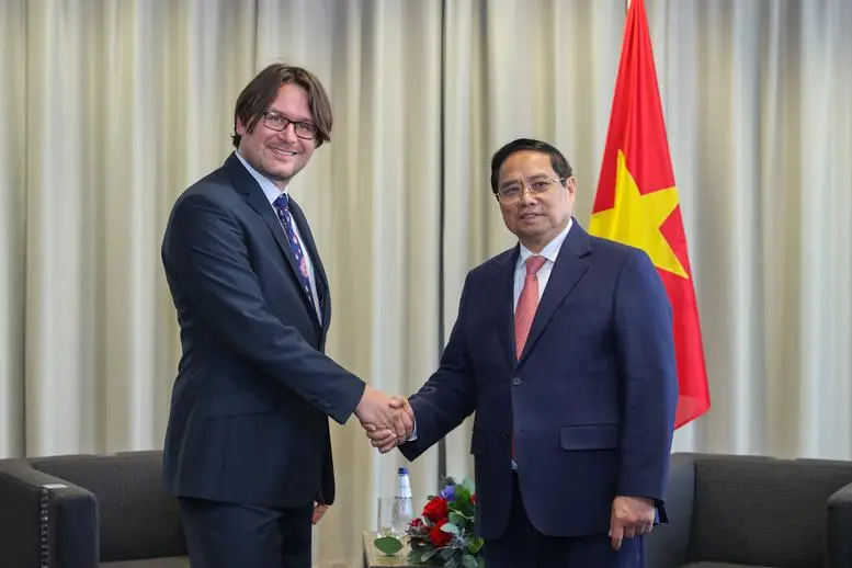 Thủ tướng Chính phủ Phạm Minh Chính tiếp ông Jevgeni Kabanov, Chủ tịch phụ trách về chính sách công toàn cầu của Tập đoàn Bolt
