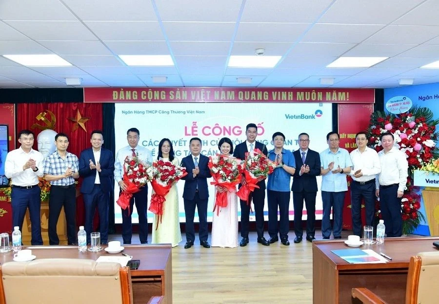 VietinBank kiện toàn nhân sự cấp cao với 4 Phó Tổng Giám đốc mới