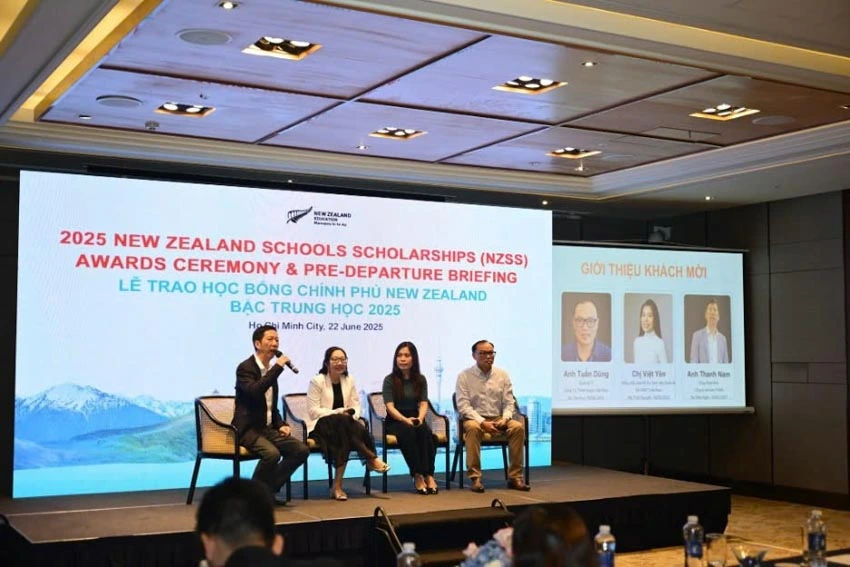 Học bỏng NZSS New Zealand vinh danh học sinh Việt Nam