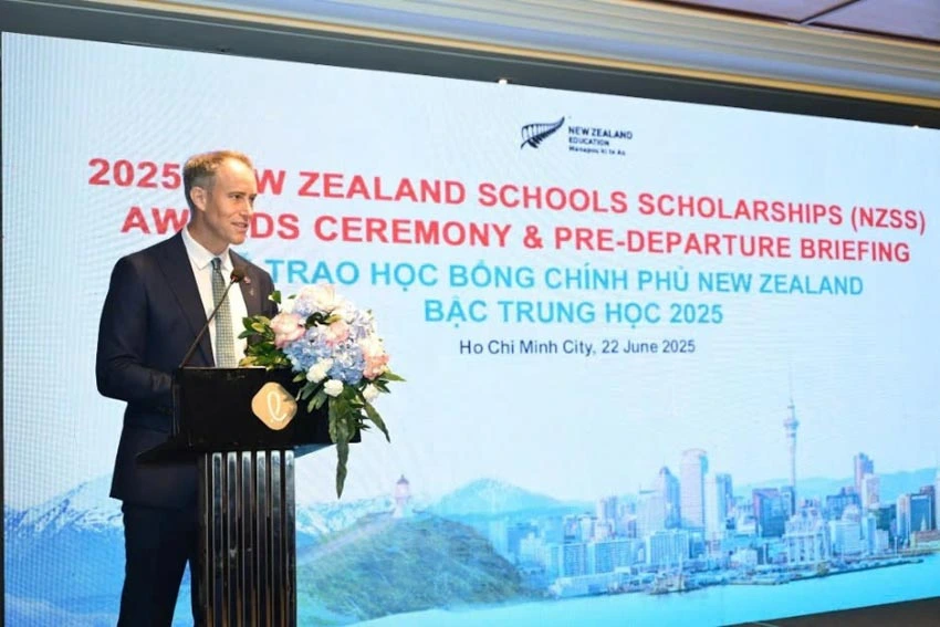 Học bổng NZSS New Zealand vinh danh học sinh Việt Nam