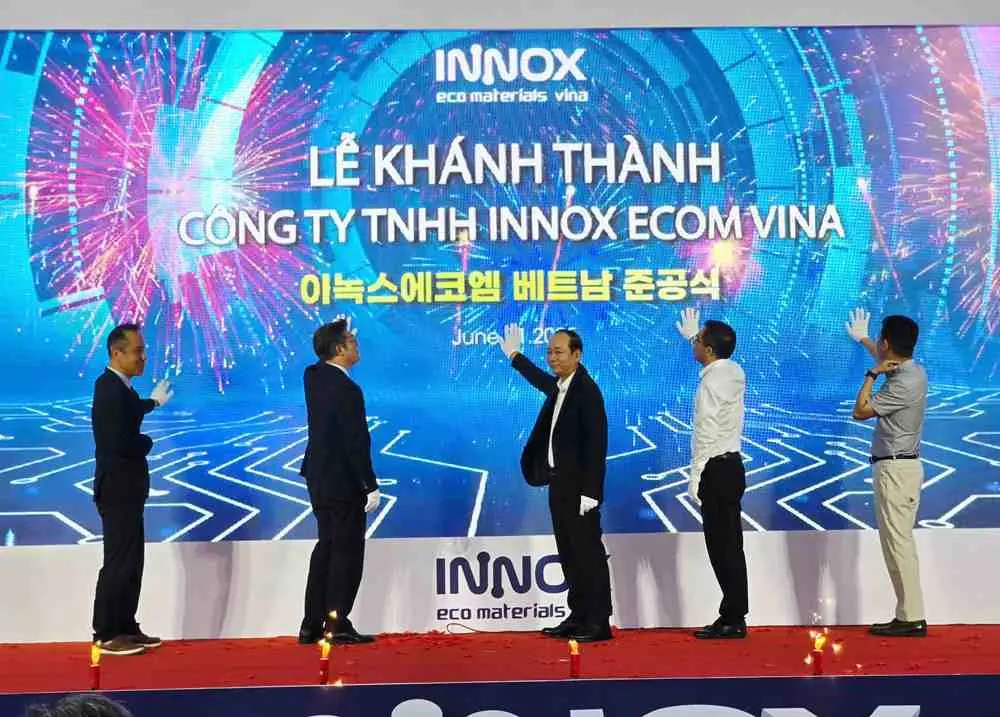 Hải Phòng khánh thành nhà máy SiO 20 triệu USD