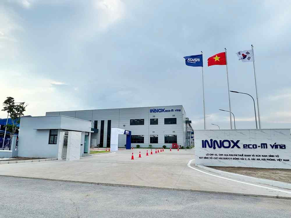 Dự án sản xuất SiO tại Việt Nam của Công ty TNHH Innox Ecom Vina tại Khu phi thuế quan và KCN Nam Đình Vũ (Khu 1)