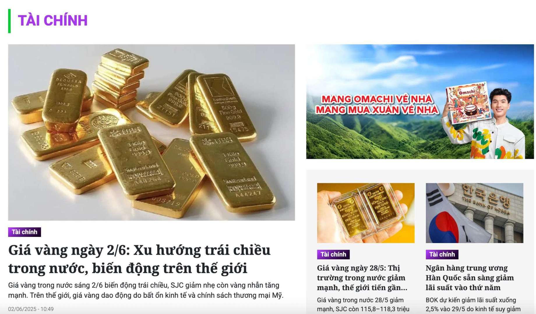 Tai Chinh 247 tin tức