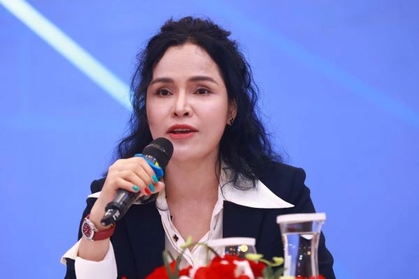 Bà Phạm Thị Bích Huệ, Phó Chủ tịch Hội Doanh nhân trẻ Việt Nam