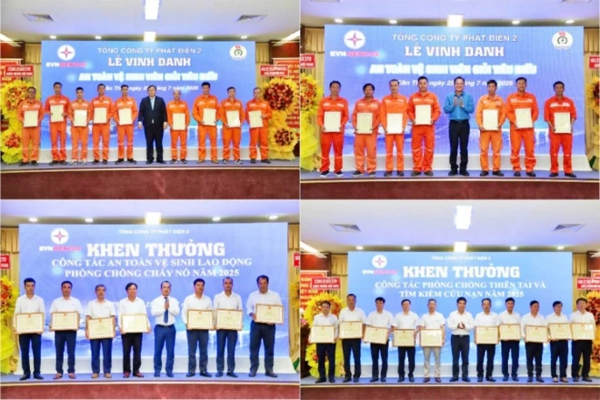 EVNGENCO2 nâng tầm văn hóa an toàn lao động bền vững