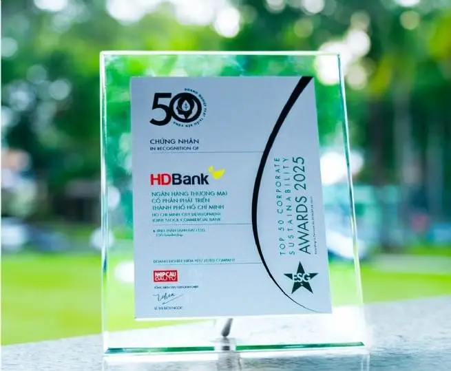 Giải pháp tài chính số giúp HDBank đạt giải quốc tế uy tín