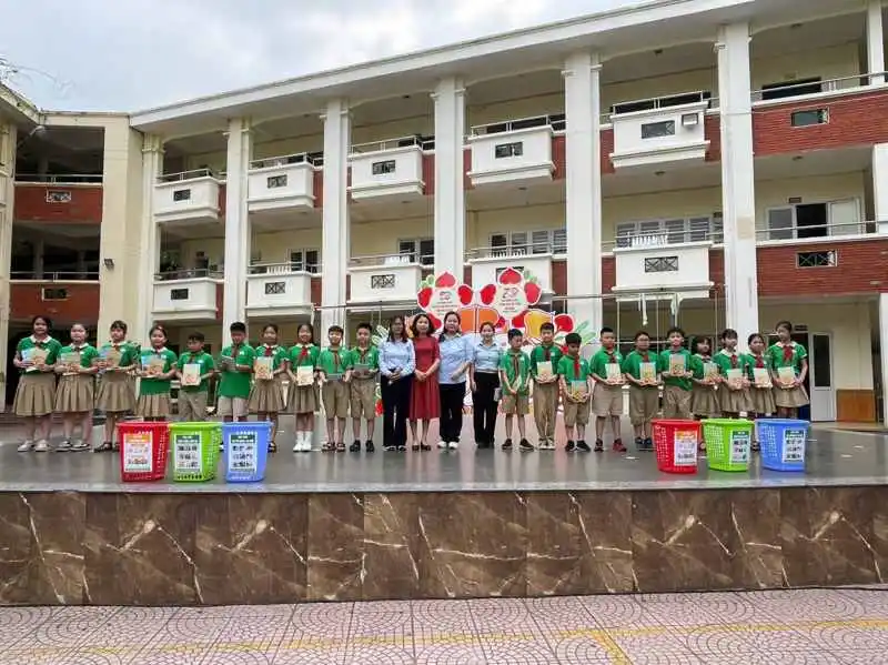 Hải Phòng đẩy mạnh phân loại rác tại nguồn trong học đường