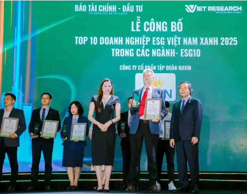 Mavin tiên phong thực hành ESG, hướng đến mô hình tăng trưởng xanh toàn diện