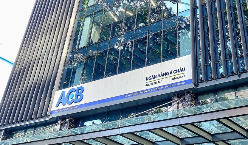ACB lãi 10.700 tỉ đồng, ROE trên 20% nửa đầu năm
