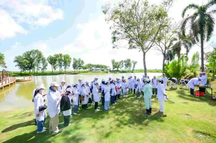 Tận dụng thiên nhiên tại Vinamilk Green Farm