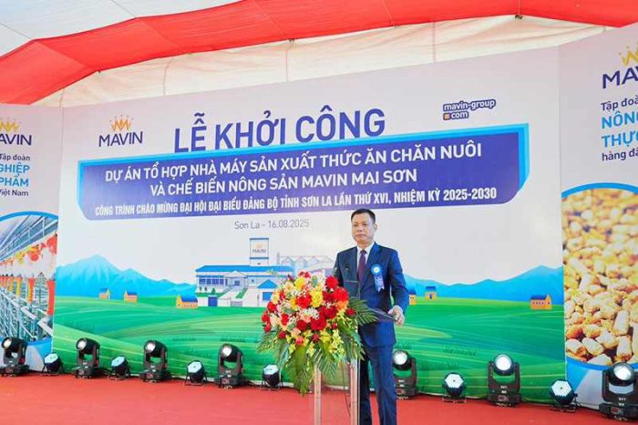 Khởi công Tổ hợp Mavin Mai Sơn trị giá 350 tỷ đồng