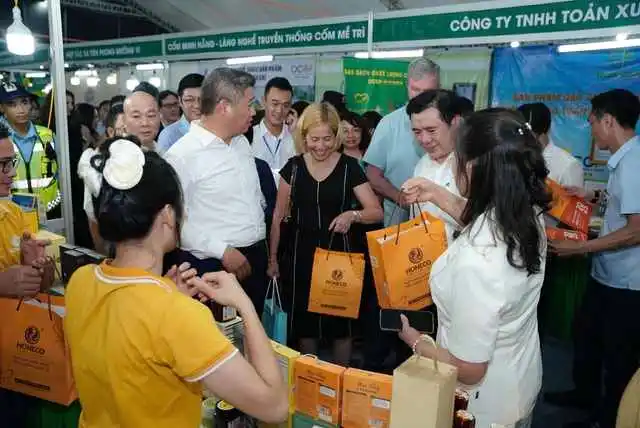 300 gian hàng hội tụ tại Vietnam Ocopex 2025, thúc đẩy xuất khẩu sản phẩm OCOP