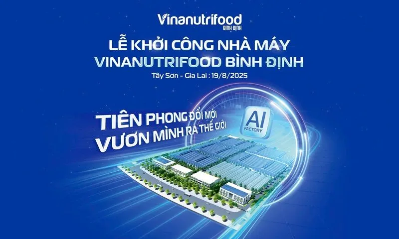 Vinanutrifood khởi công nhà máy nông nghiệp AI đầu tiên tại Việt Nam