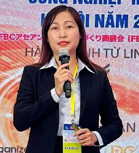 Bà Trần Thanh Hòa – Trưởng ban Kết nối giao thương, Liên minh Hỗ trợ Công nghiệp Việt Nam (VISA)