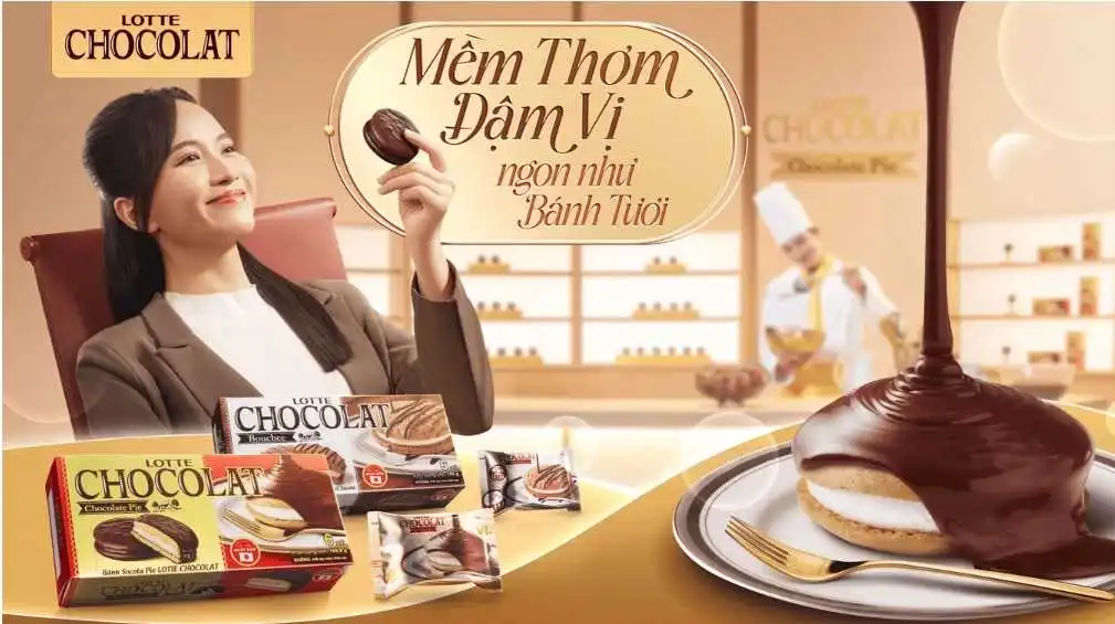 Thưởng bánh thượng hạng, cơ hội trúng quà giá trị cùng Lotte Chocolat