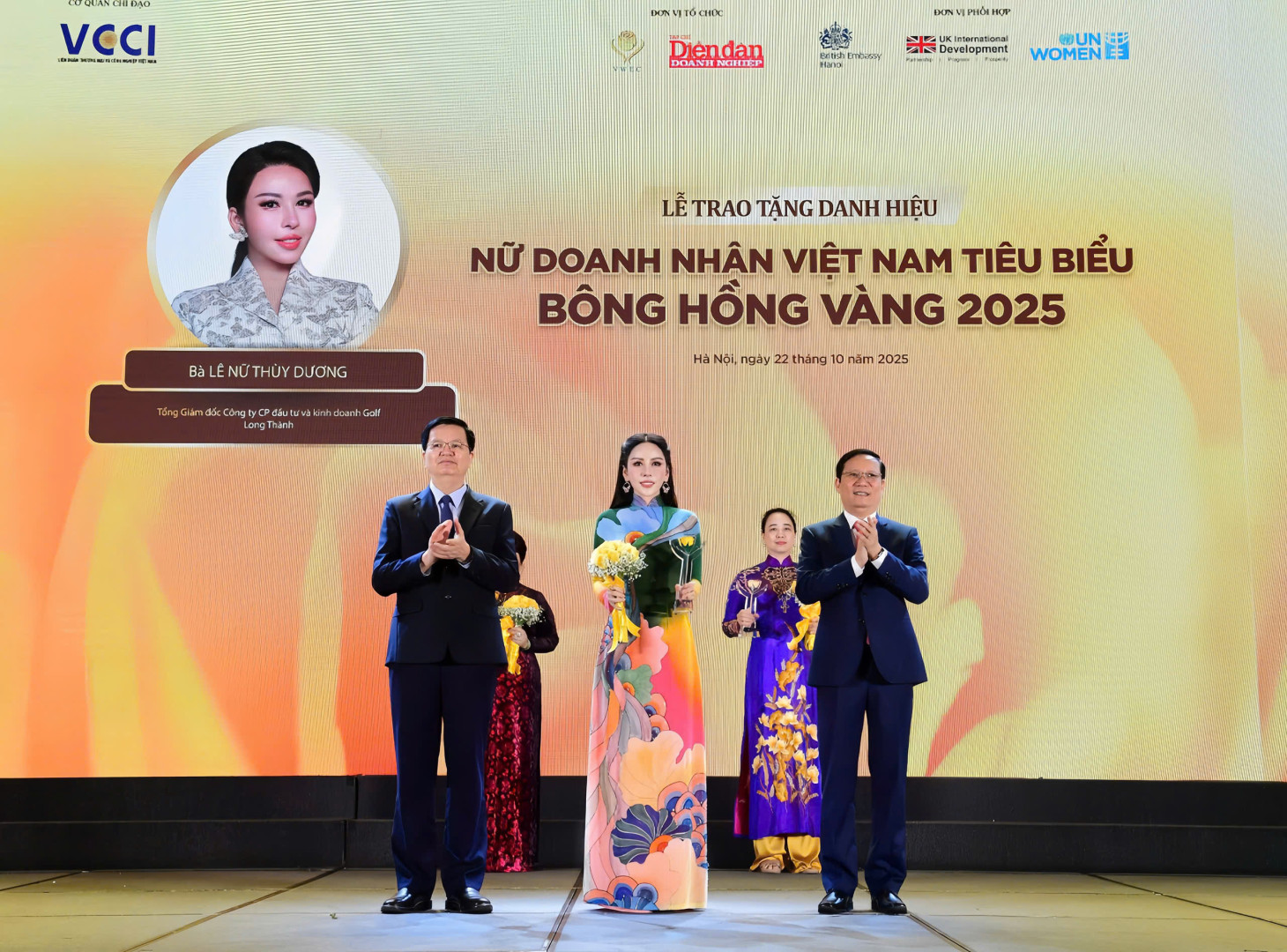 BÀ LÊ NỮ THÙY DƯƠNG – ‘BÔNG HỒNG VÀNG’ 2025 VÀ HÀNH TRÌNH GẦN 30 NĂM CÙNG TẬP ĐOÀN KN HOLDINGS