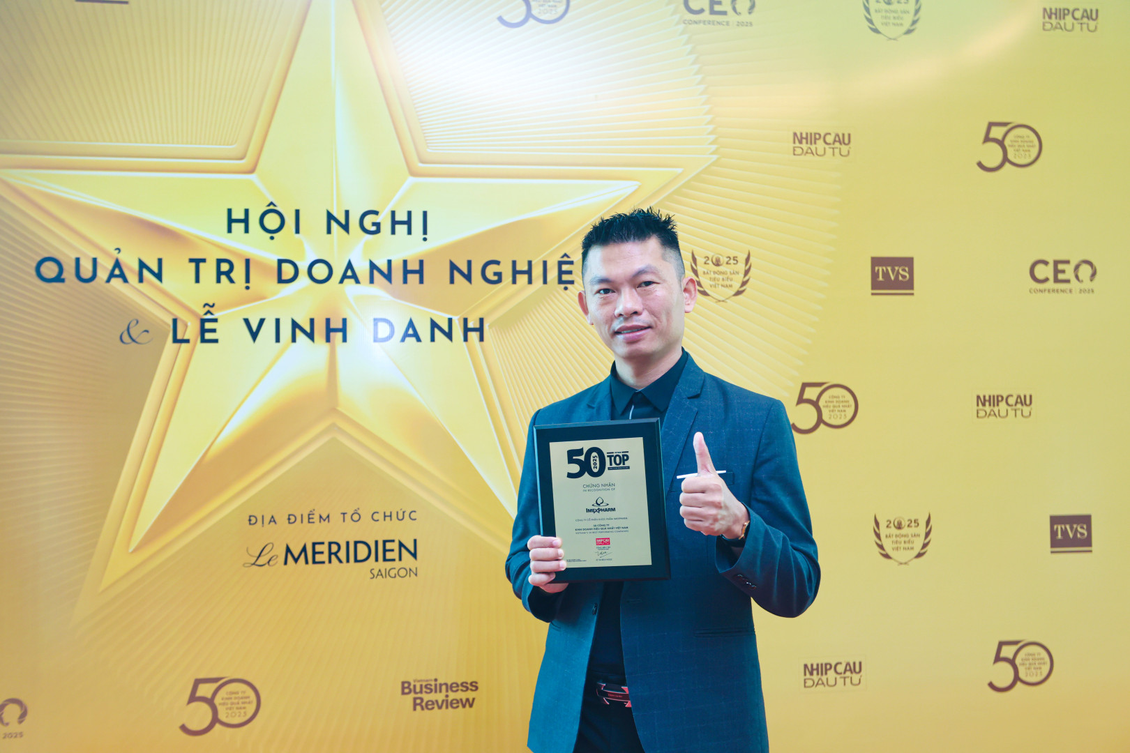Kinh doanh hiệu quả, cam kết sức khỏe cộng đồng: Imexpharm được vinh danh TOP50 2025