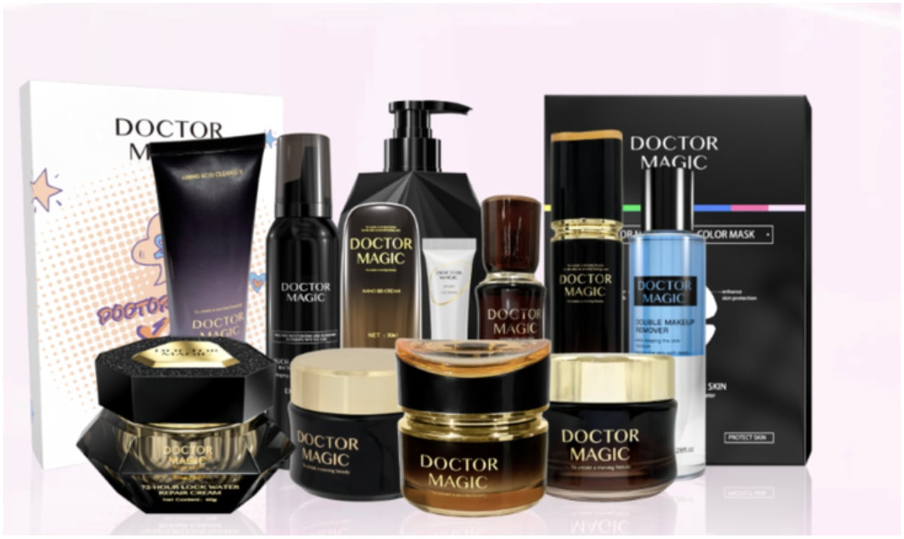 Doctor Magic: Dòng mỹ phẩm chủ lực của Mailisa, nguồn gốc từ Trung Quốc